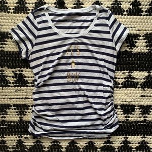 Women’s maternity “it’s a boy” tshirt
